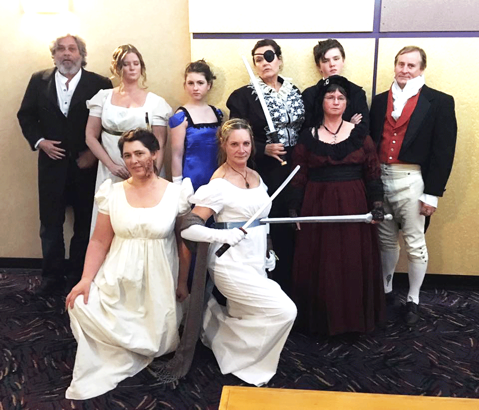 Ready to kick some Regency zombie butt