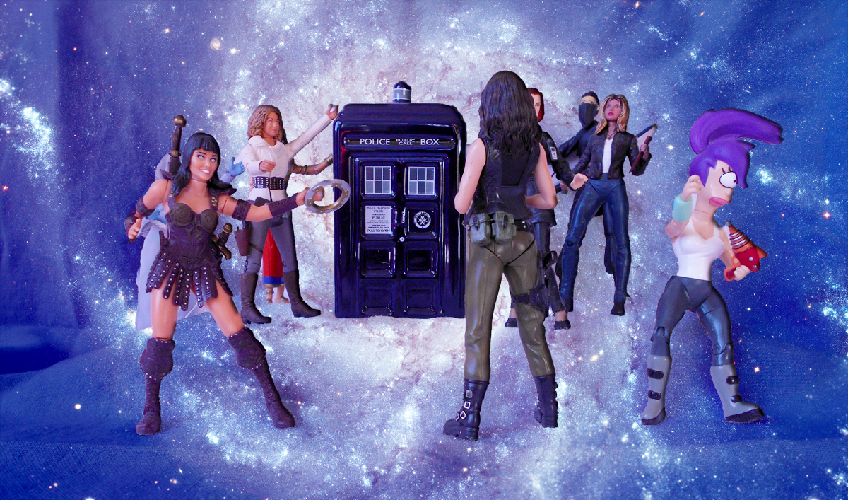 Action Chick Diorama: Adventures in Time and Space