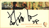 ASIF card autograph