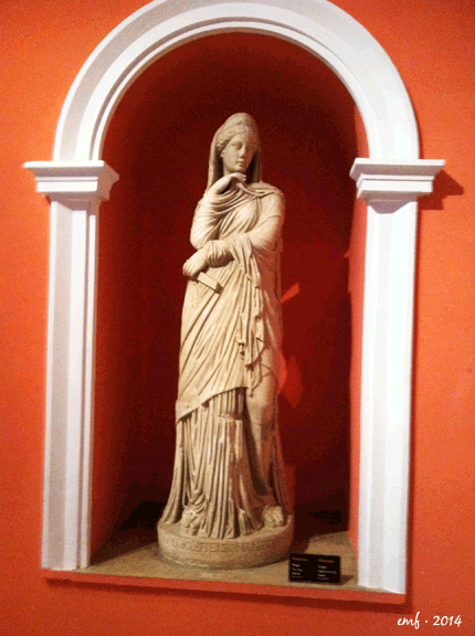 Statue of Nemesis in Antalya Museum