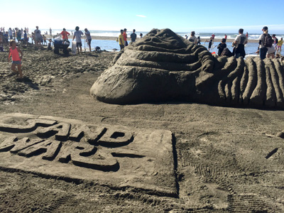 Sand Castle contest, Ocean Beach