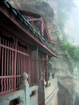 Wudang cliff temple